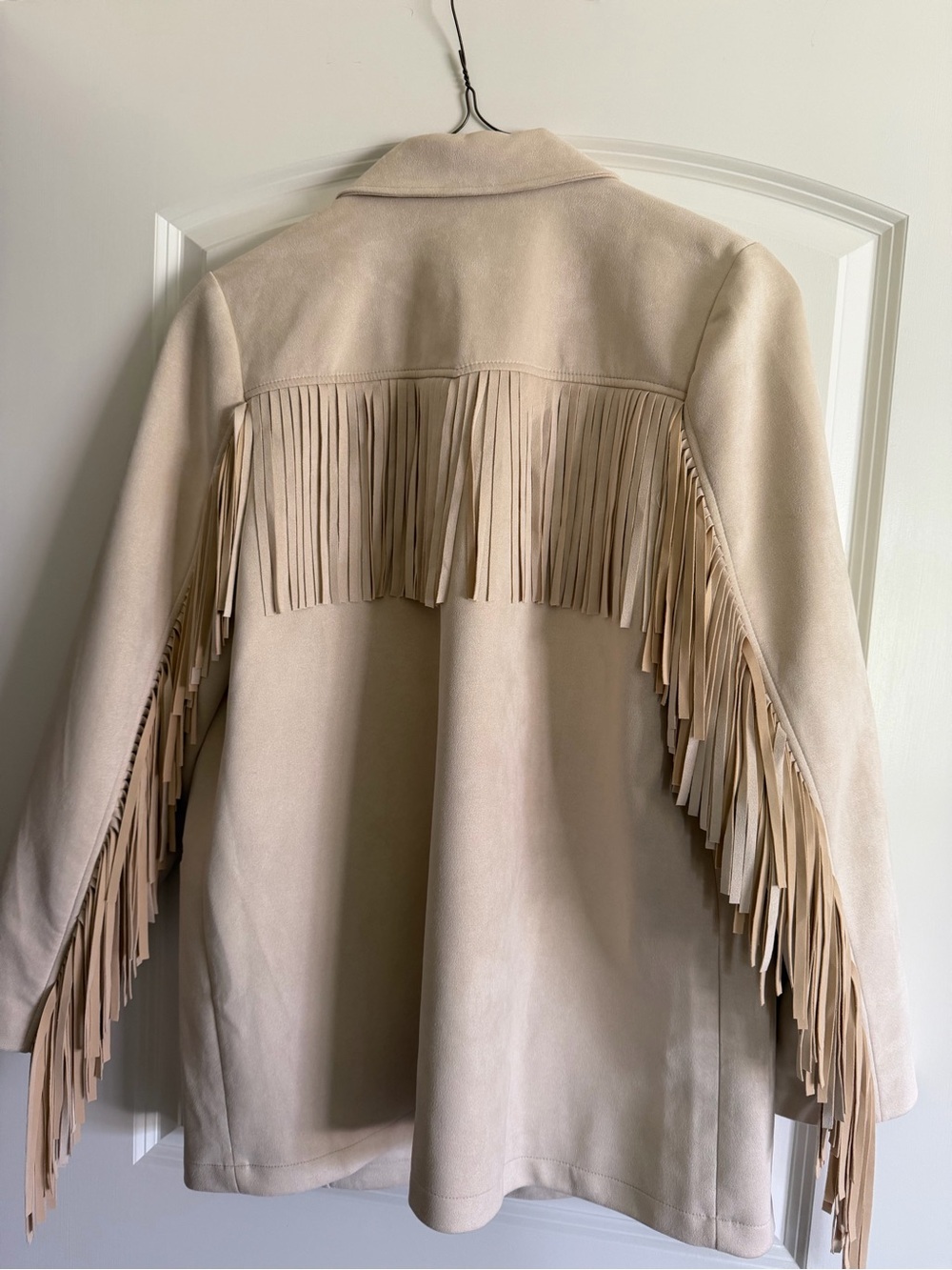 Show Me Your MuMu Cream Fringe Blazer - Picture 5 of 5